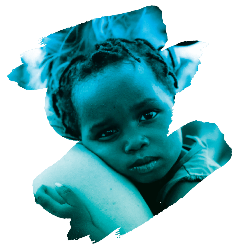 Child being carried